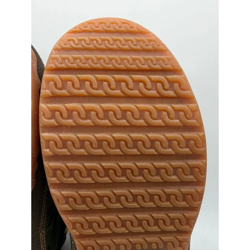 L.L.Bean Men's‎ Mountain Classic Quilted Ankle Boots II Adobe/Deep Olive 10 M